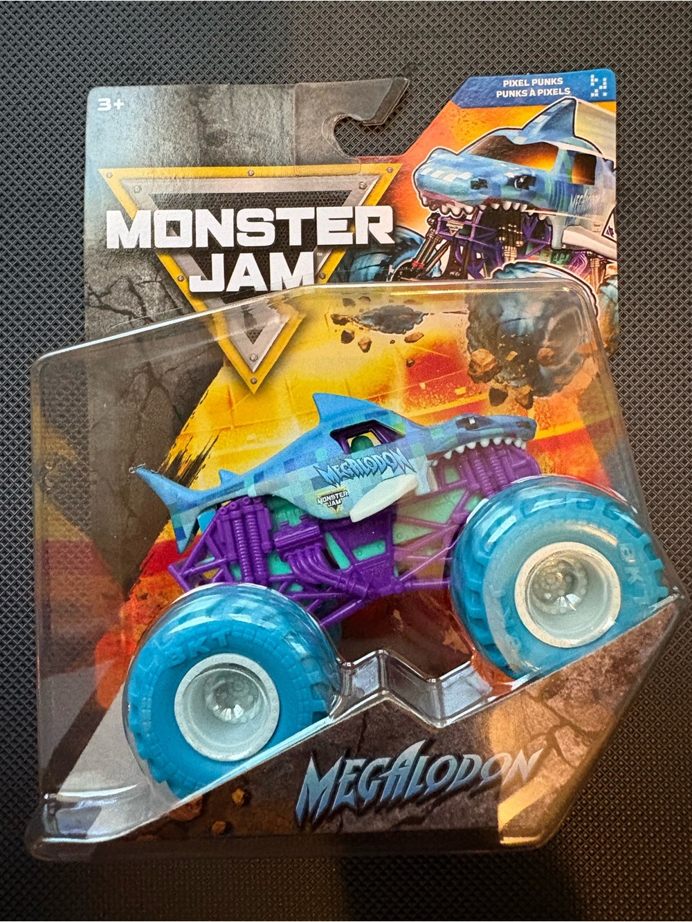 Monster Jam Pixel Punks Megalodon 1:64 CHASE TRUCK